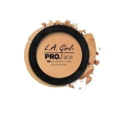 La Girl  Hp Pro Face Pressed Powder Classic Tan -GPP610