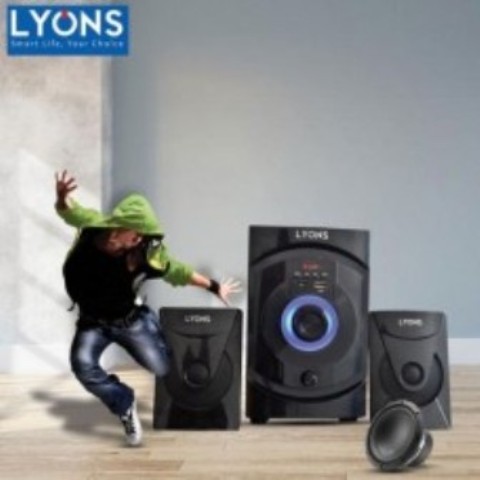 Lyons ELP-2563- 2.1CH Multimedia Speaker System