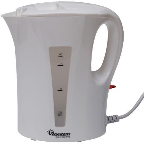 Ramtons Corded Electric Kettle 1.7 Liters White- RM/399
