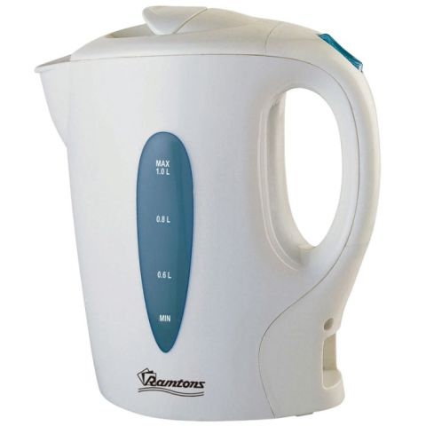 Ramtons Corded Electric Kettle 1 Liters White- RM/315