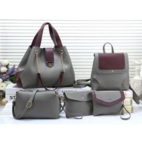 Lady Handbags 5 in 1 Set