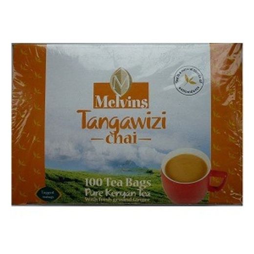 Melvins Tangawizi With Fresh Ground Ginger 100 Bags