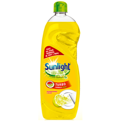 Sunlight Dish Washing Liquid Lemon 400ml