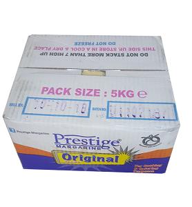 Prestige Margarine 5 kg Carton