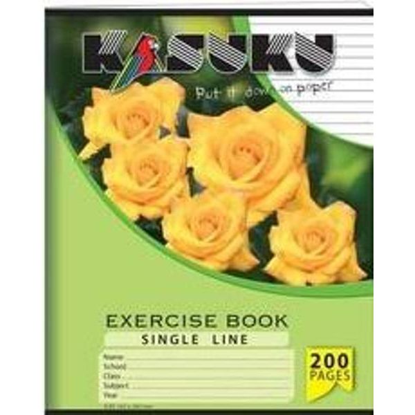 Kasuku Superior Exercise Book Single Line 200 Pages