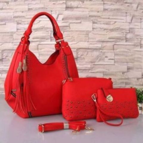Generic Lady Handbags 3 in 1(design may vary)