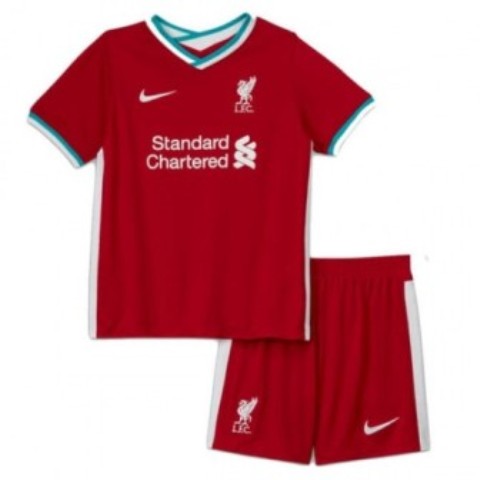 Liverpool Home Kids Jersey 20-21 plus Short