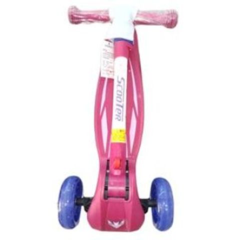 Scooter Foldable And Adjustable Height - Pink