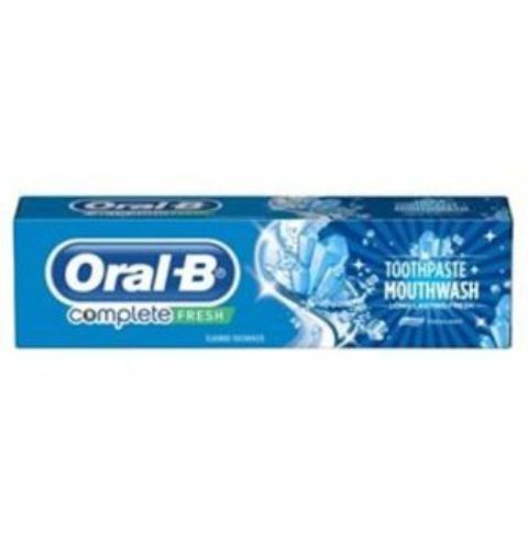 Oral-B Complete Mouthwash+Toothpaste  Fresh 75ml