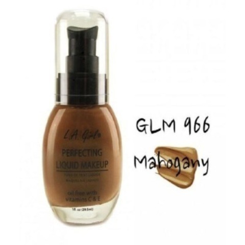LA Girl Perfecting Liquid Make Up Mahogany -GLM966