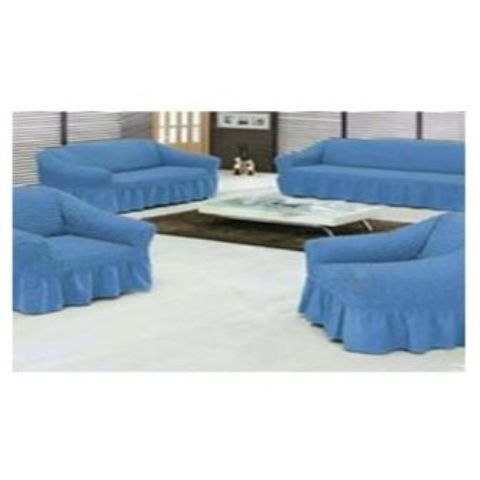 Fashion Blue sofa covers stretchable fits all designs 3,2,1,1