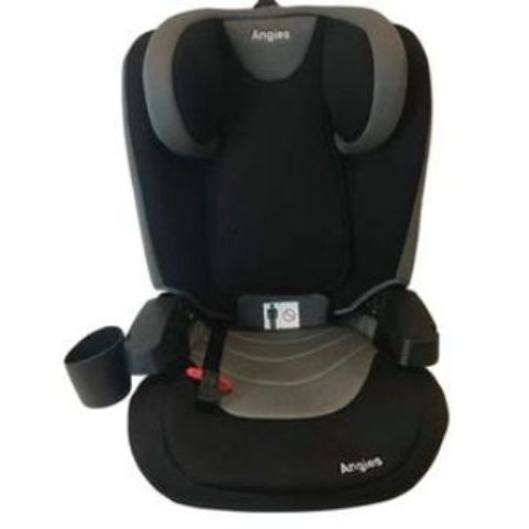 Angie'S Baby Booster Seat - Black & Grey