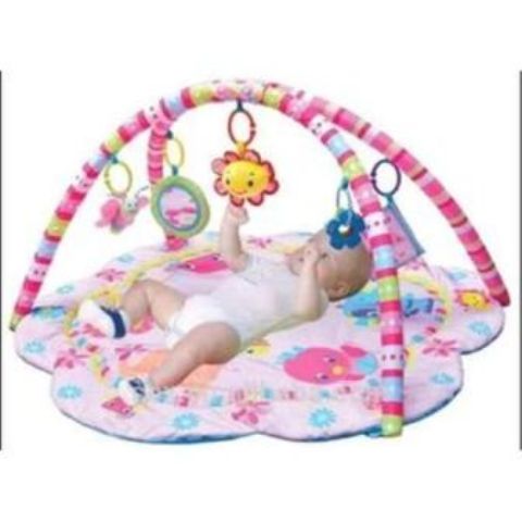 Play Mat with Toys - Multicolored