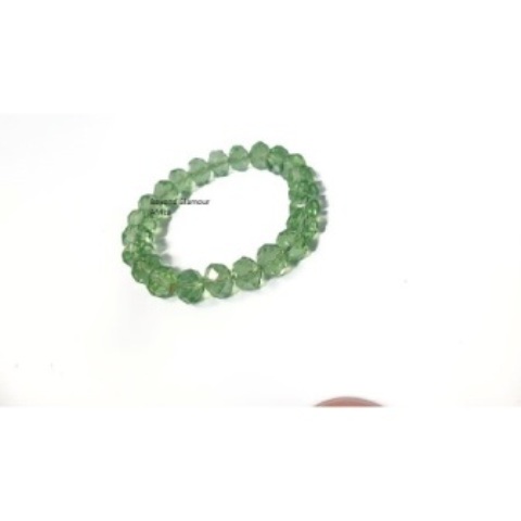 Ladies Green Crystal Bracelet