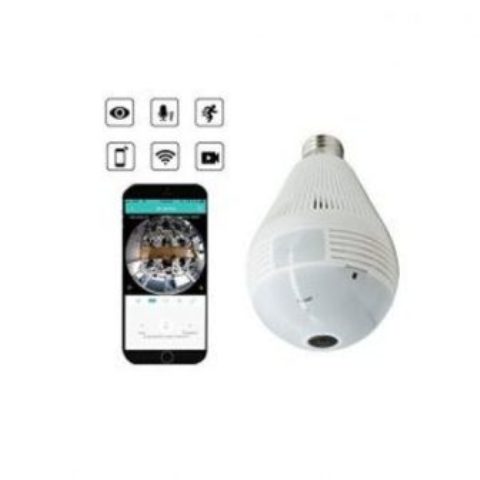 CCTV Camera Bulb – White