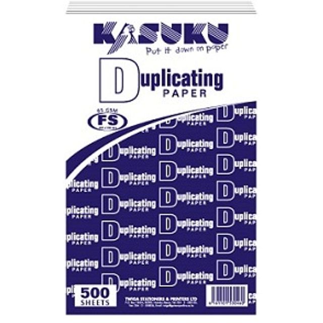 Kasuku Duplicating Paper Fs 80GSM
