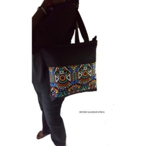 Ladies Multi colored Denim Bag