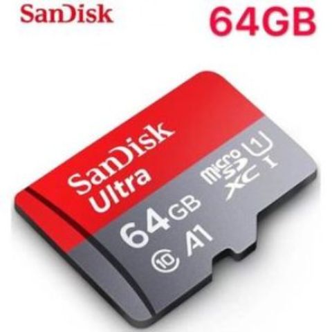 Sandisk 64GB Class 10 UHS-1 Micro SD Card Memory Card