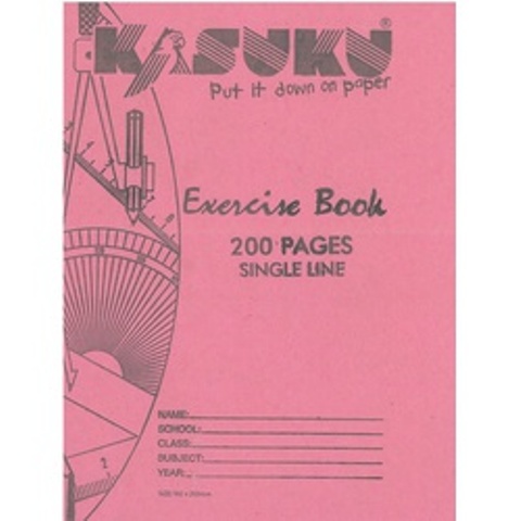 Kasuku Exercise Book 200 Pages Single Ruled