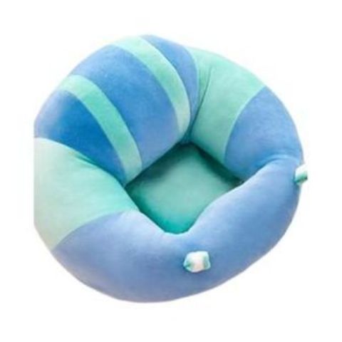 Baby Support Sit Me Up Pillow - Blue and Green