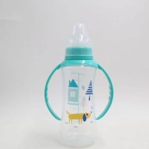 Mom Easy BPA Free Baby 240ml/8oz Standard Feeding Bottle