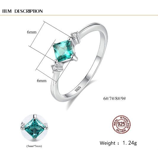 S925 Engagement Ring For Ladies