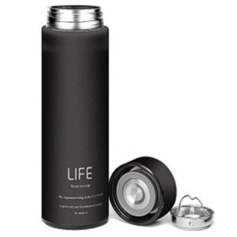 LIFE Vacuum Thermo Flask  500ml  Black