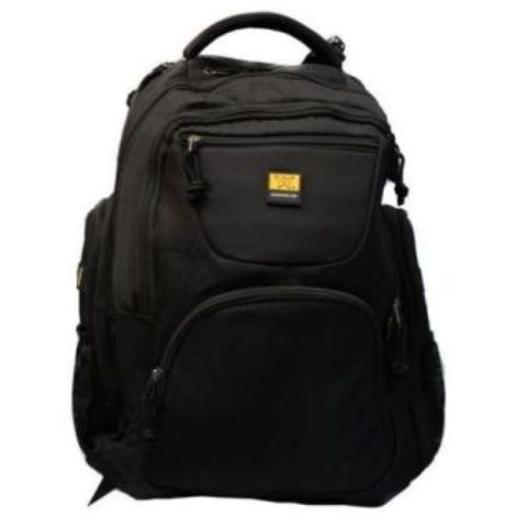 Generic Schoolbag, Travel Backpack-Black
