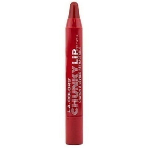 La Colors Chunky Lip Pencil Deep Red CL585