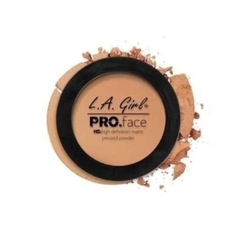La Girl  Hp Pro Face Pressed Powder Warm Honey -GPP607