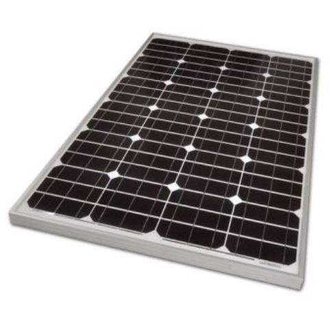 Generic 100Watts 12Volts Solar Panels - Black & Silver