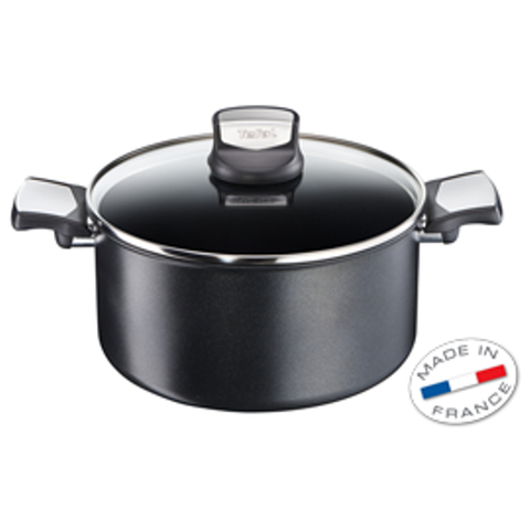 Tefal Expertise Non-Stick Stewpot with Glass Lid 24cm