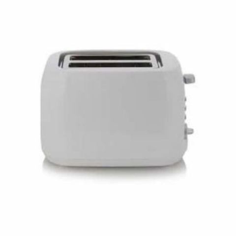 2 Slice Bread Toaster- White And Black