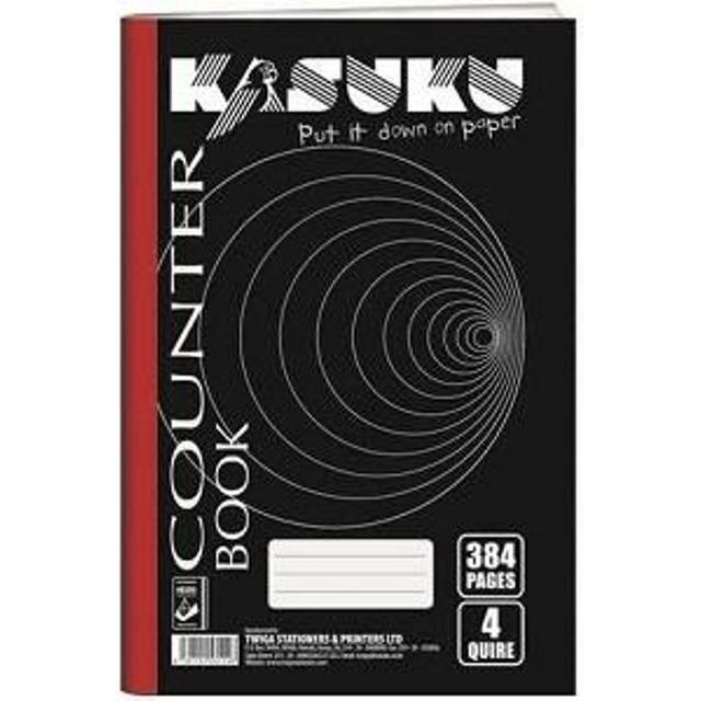 Kasuku Counter Book 4 Quire 384 Pages
