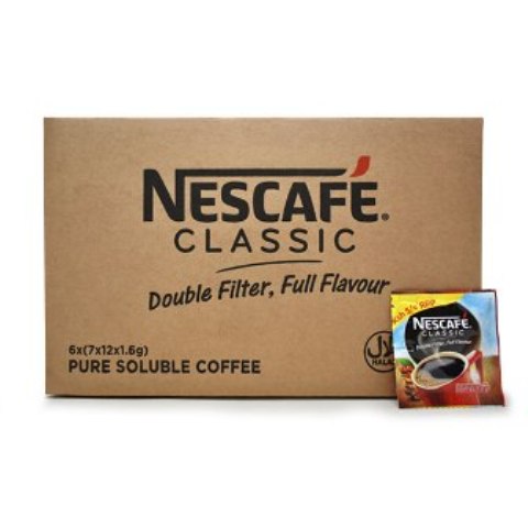 Nestlé Nescafe Classic 6(84x1.6g) - 1 Carton