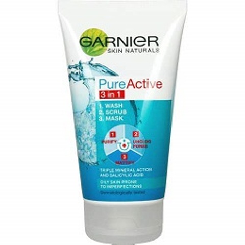 Garnier Pure Active 3 In 1 150 Ml