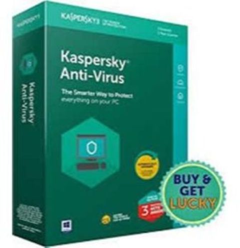 Kaspersky Anti-Virus 2019 – 2 users -1 year license