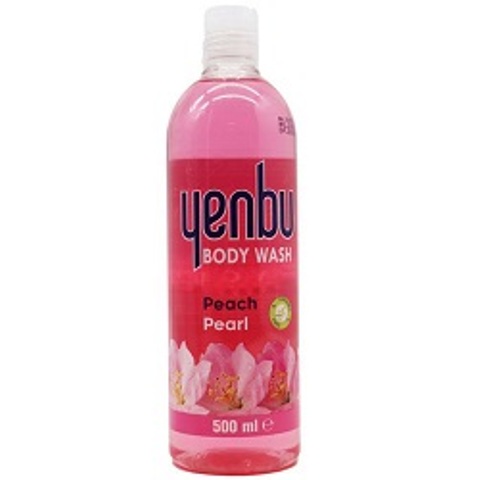 Yenbu Peach Pearl Body Wash 500 Ml