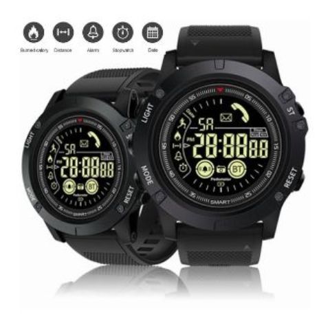 Tactical Fitness Bluetooth Luminous Intelligent Smart Watch