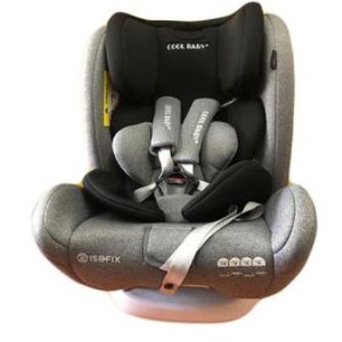 Baby Booster Seat With Padded Hand Support - Gray / Black