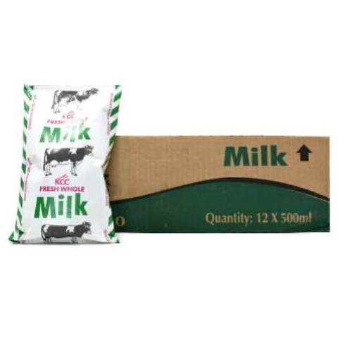 KCC Fresh FINO Milk 500ml x 12 packets