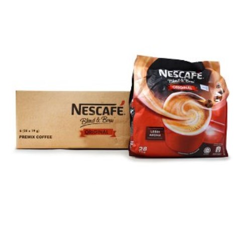 Nescafe 3 in 1 blend & Brew 6(28x18g) Carton