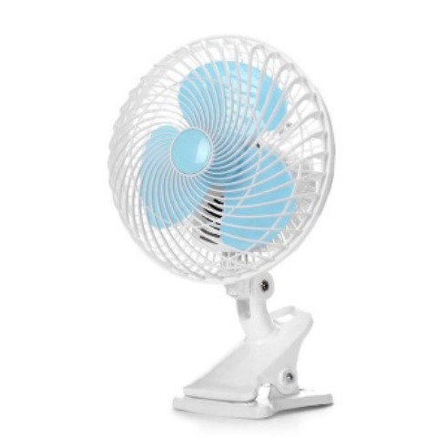 esk Fan, 2-Speed 6-inch, White