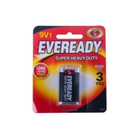 Eveready  Super HD 9V (Card) Black