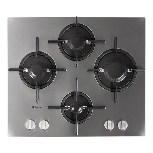 Ariston FTGHL 641 D/IX/A Built In Hob, 4 Gas, 60CM - Stainless Steel