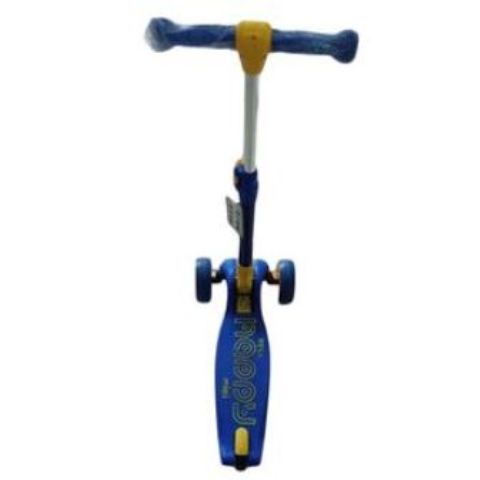 Scooter Foldable And Adjustable Height - Blue & Yellow