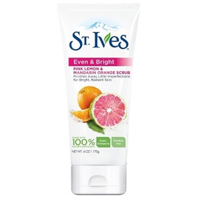 St. Ives Even & Bright Pink Lemon & Mandarin Orange Scrub 170 g