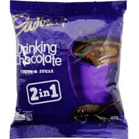 Cadbury Drinking Chocolate Satchet 2in1 90g