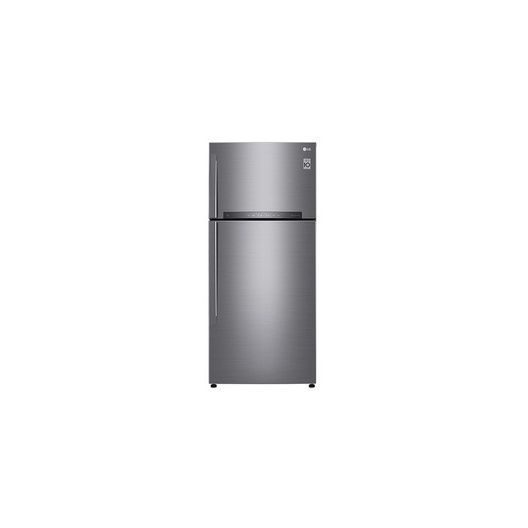 LG GL-H602HLHU Refrigerator, Top Mount Freezer, 410L – Silver