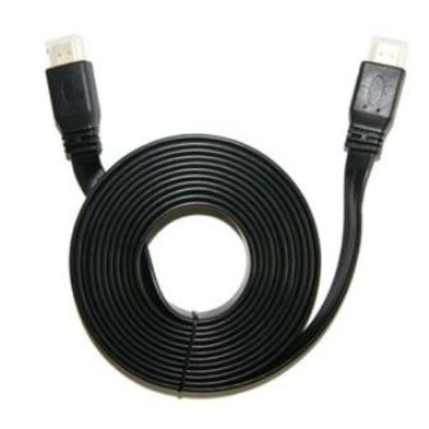Flat HDTV HDMI Cable 3 meters (Full HD) - black